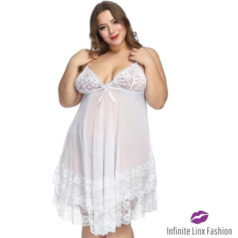 Plus Size Baby Doll Slip