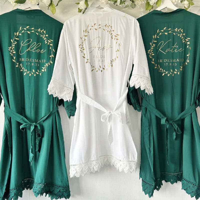 Honey Dark Green Robe