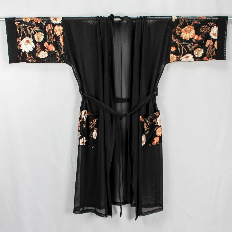 Long / Bronze Floral