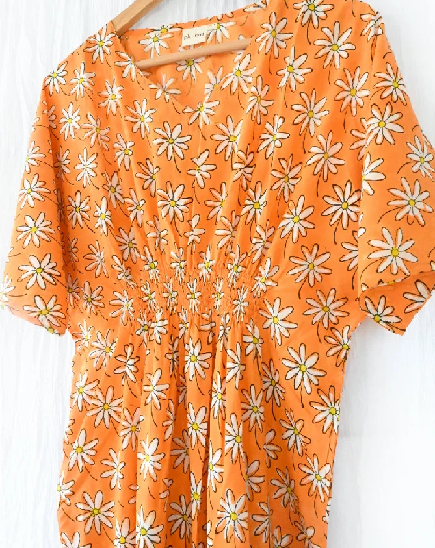 Whoopsie Daisy Senorita - Soft Cotton Kaftan Dress