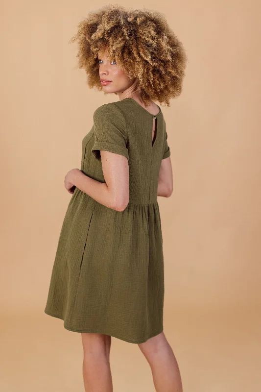 Dress Isla Khaki