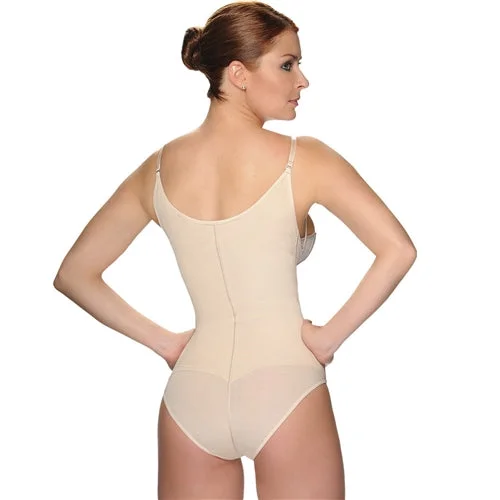 Open Bust Panty Body Suit