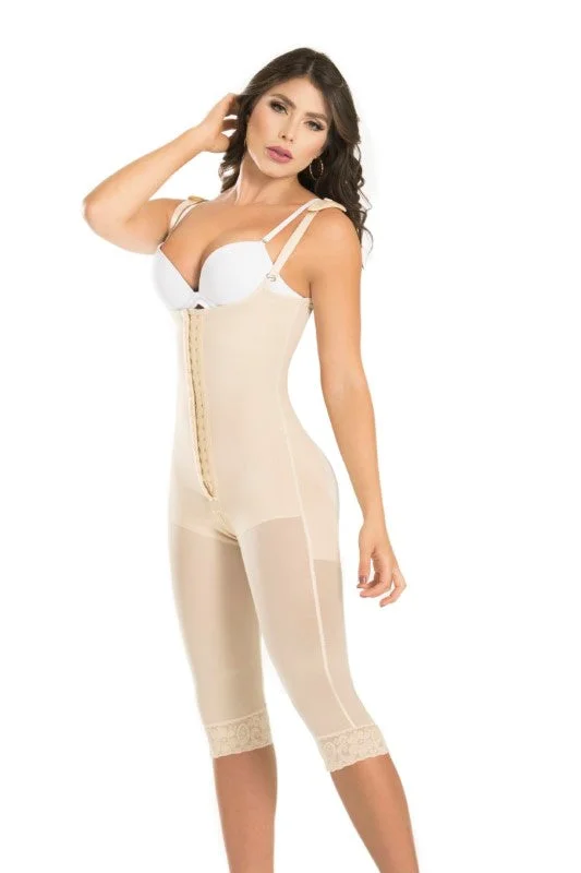 Capri Length & Thin Suspender Girdle