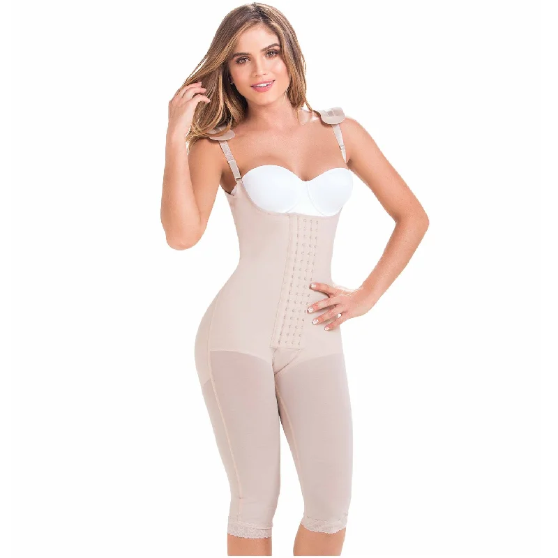 Fajas MariaE 9152 | Postoperative Women's Shapewear with Shoulder Pads | Daily and Postsurgical Use