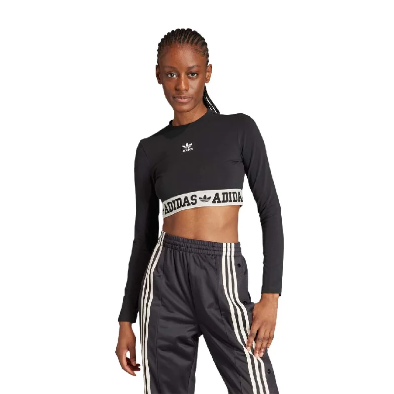 adidas - Women's Neutral Court Graphic Long Sleeve T-Shirt (IS5266)