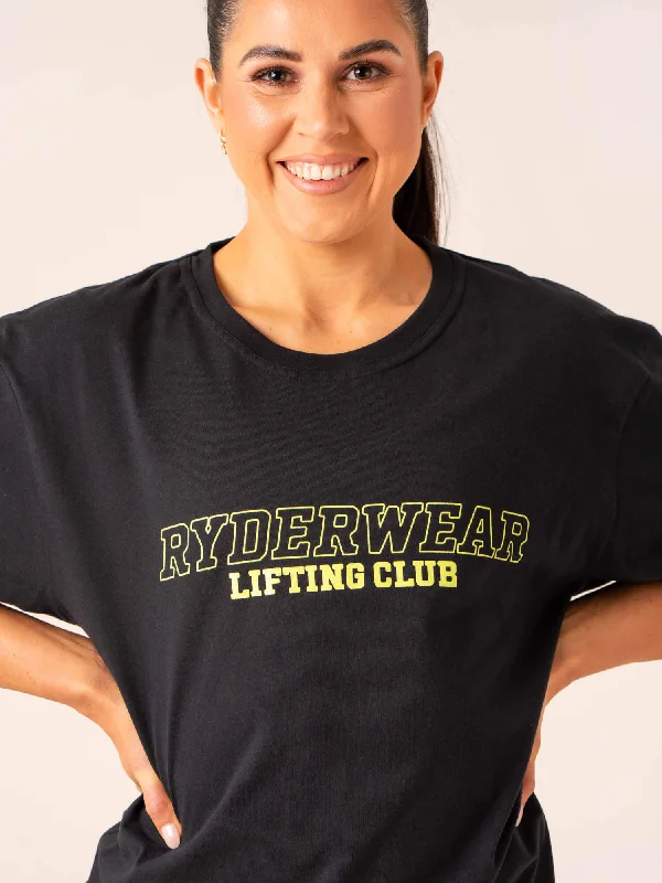 Lifting Club T-Shirt - Black