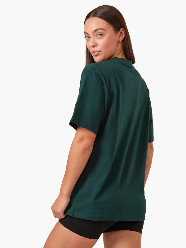 Oversized T-Shirt - Bottle Green