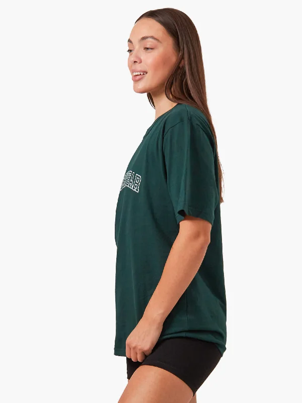 Oversized T-Shirt - Bottle Green