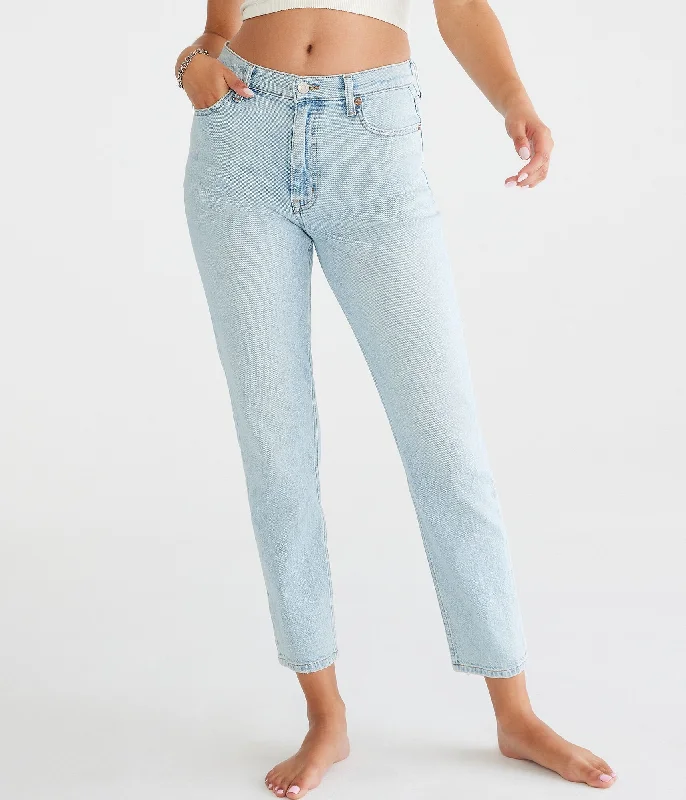 Aeropostale High-Rise Stretch Mom Jean