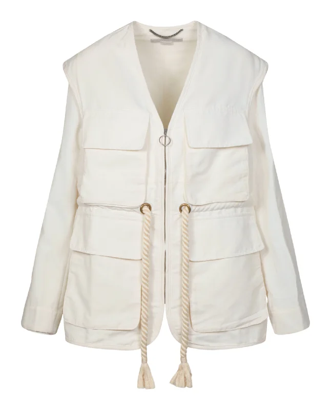 Ania Belted Utility Jacket