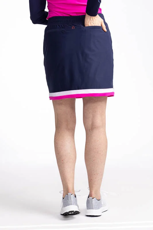 Cozy and Comfy Golf Skort - Navy Blue - FINAL SALE