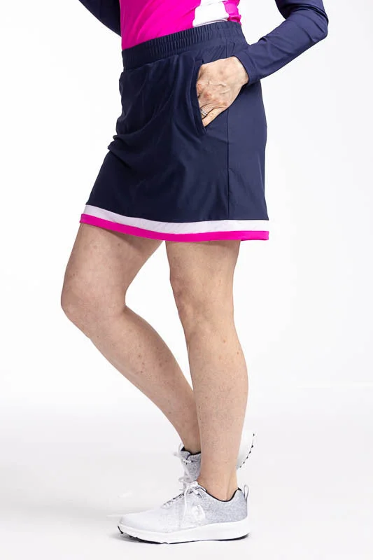 Cozy and Comfy Golf Skort - Navy Blue - FINAL SALE