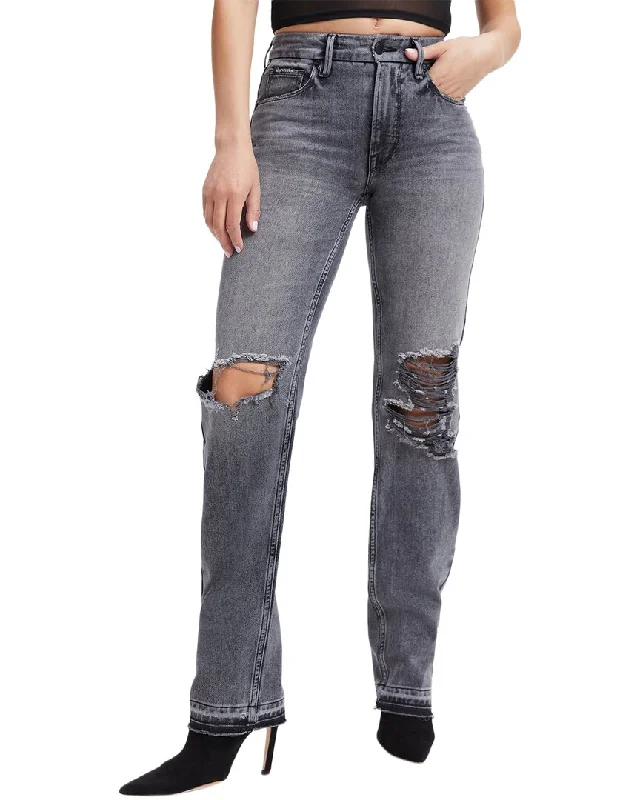 GOOD AMERICAN Good Icon Black Skinny Jean