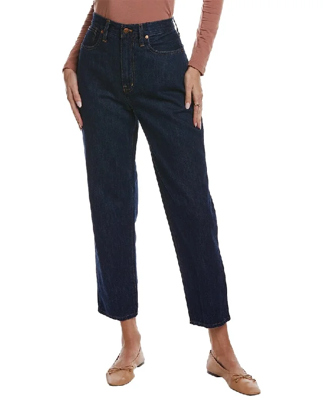 Madewell Baggy Indigo Tapered Jean