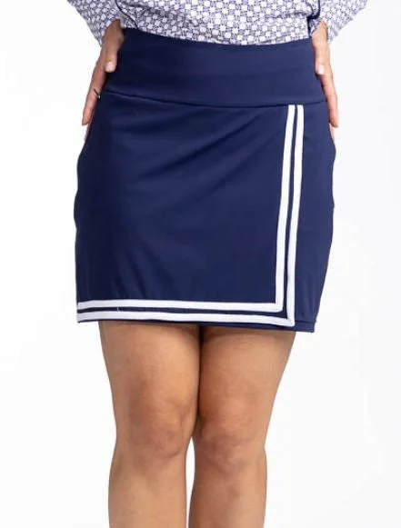 No Break Golf Skort - Navy Blue - FINAL SALE