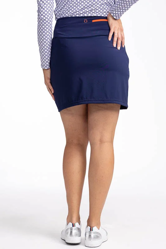 No Break Golf Skort - Navy Blue - FINAL SALE