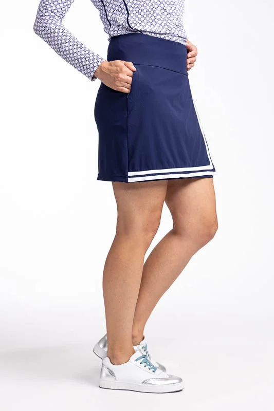 No Break Golf Skort - Navy Blue - FINAL SALE