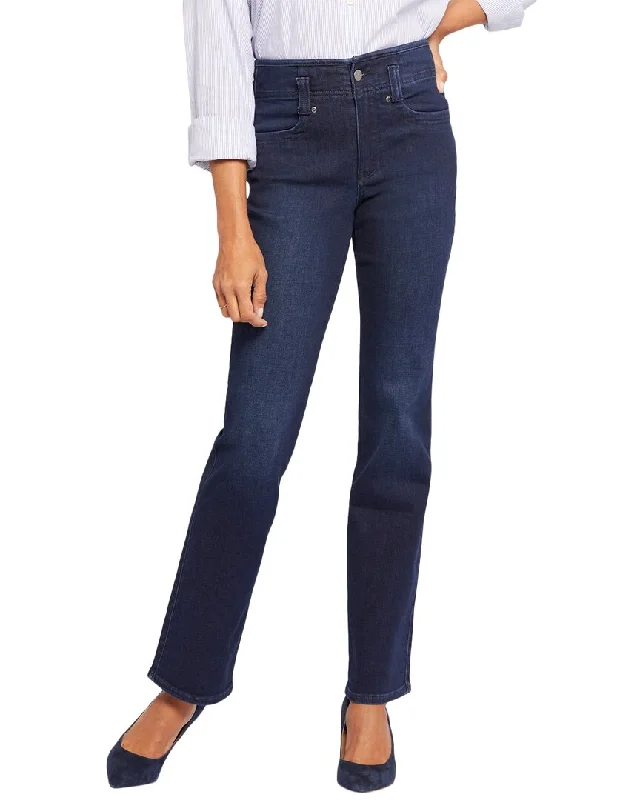 NYDJ High-Rise Marilyn Straight Jean