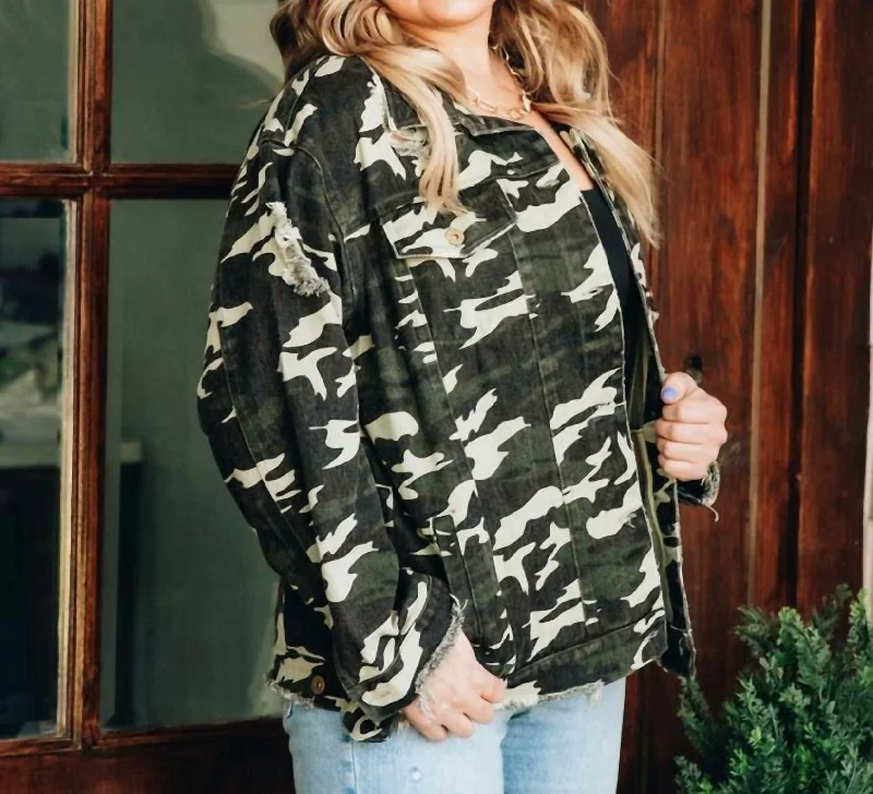 Right On Target Jacket In Camo