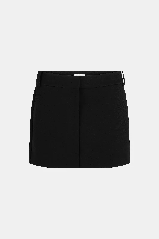 Sarah Mini Skirt in Black