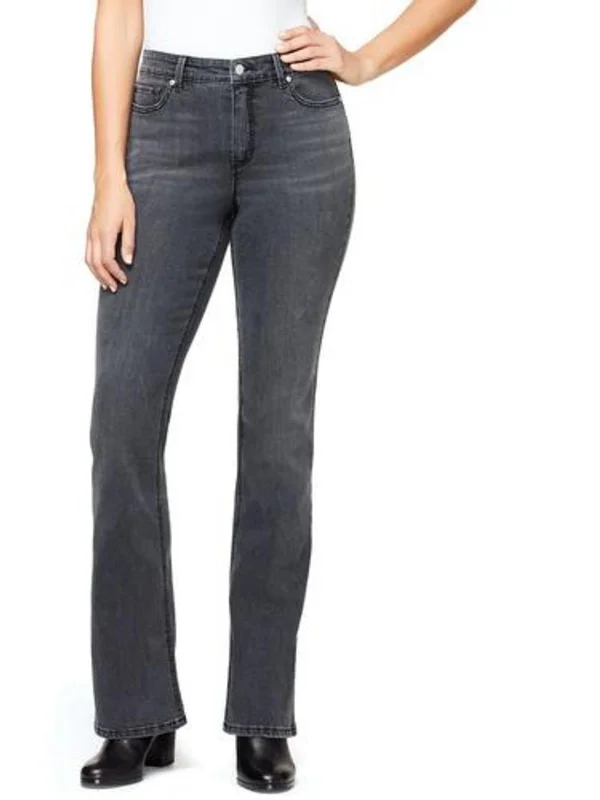 Womens Denim Light Wash Straight Leg Jeans