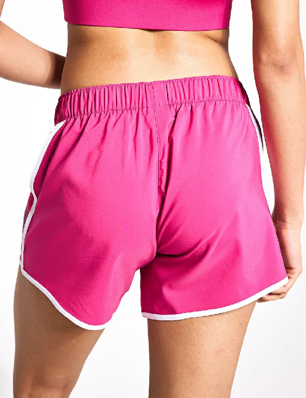 ID Train Woven Short - Semi Proud Pink