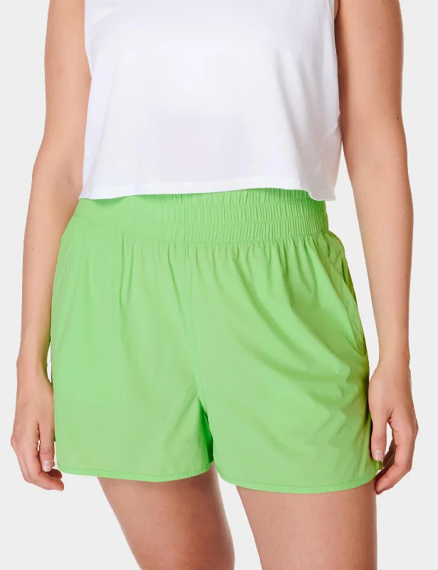 Relay Shell Shorts - Zest Green