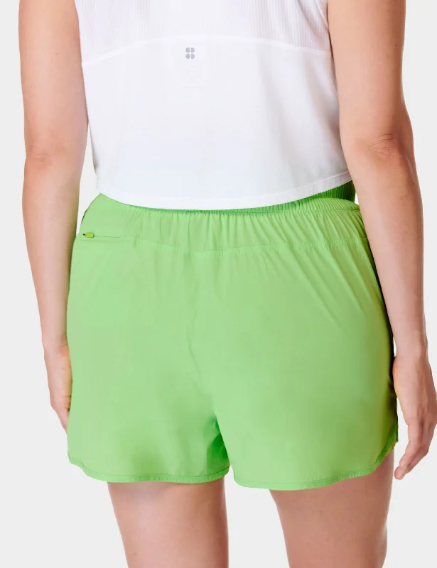 Relay Shell Shorts - Zest Green