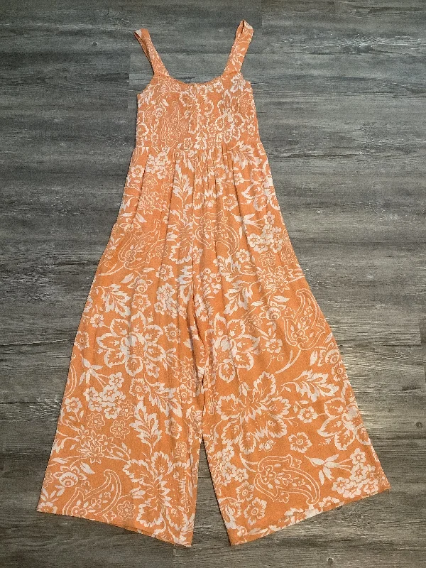 Orange Jumpsuit Loft, Size Xs