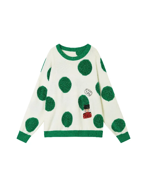 Polka Dot Colorful Sweater