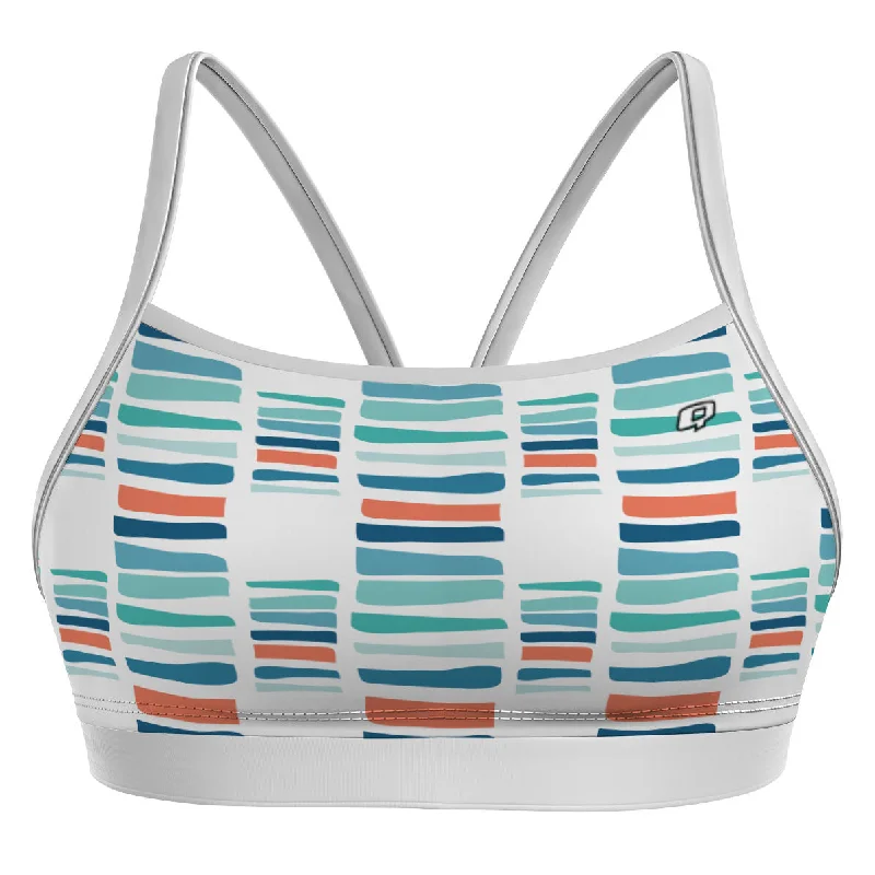 Blocks Classic Sports Bikini Top