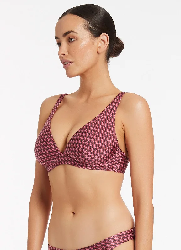 Lalita D/DD Underwire Tri Top - Orchid