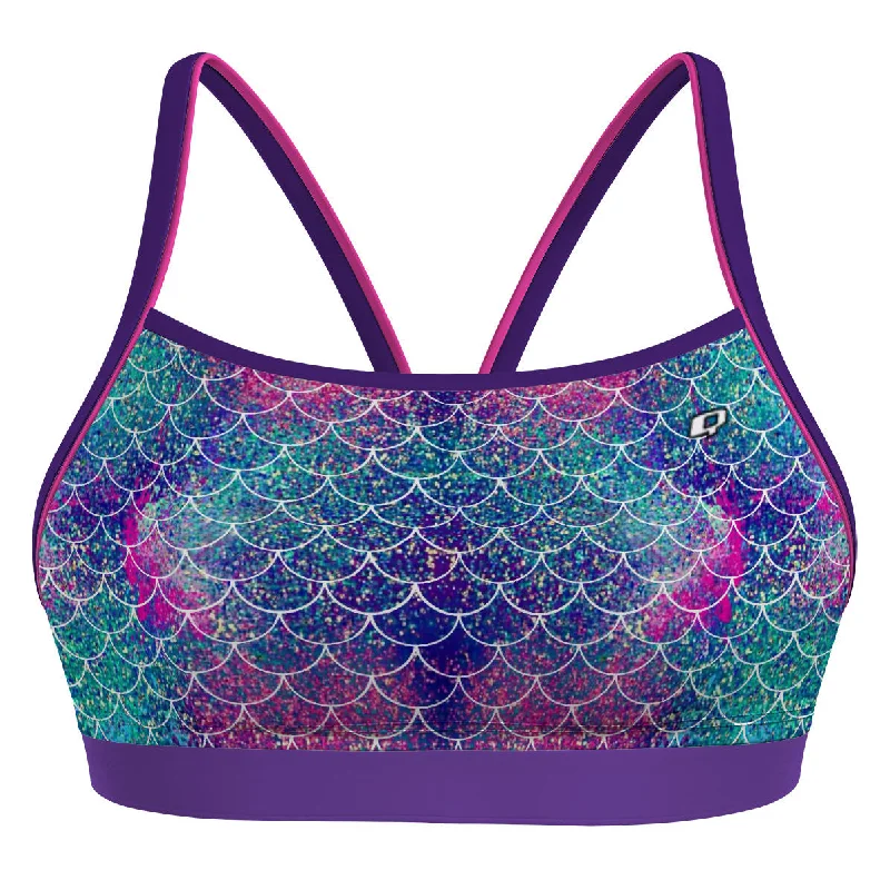 Mermaid Scales Classic Sports Bikini Top