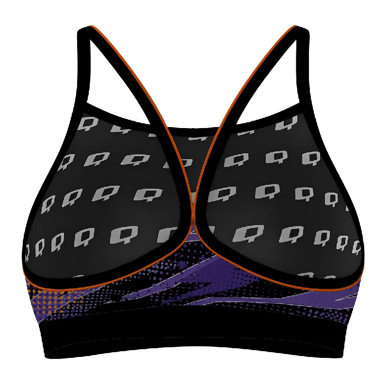 Purple Rain Classic Sports Bikini Top