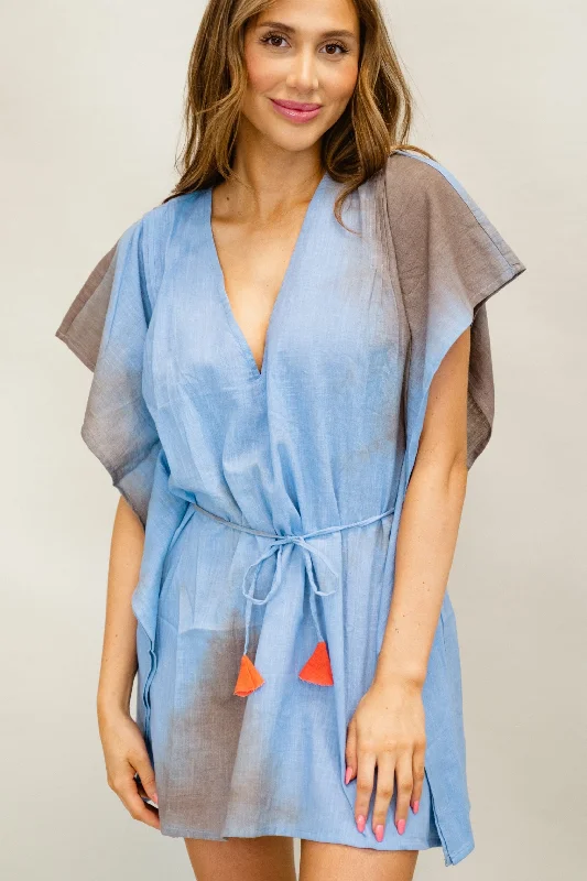 Tie Tunic in Chambray